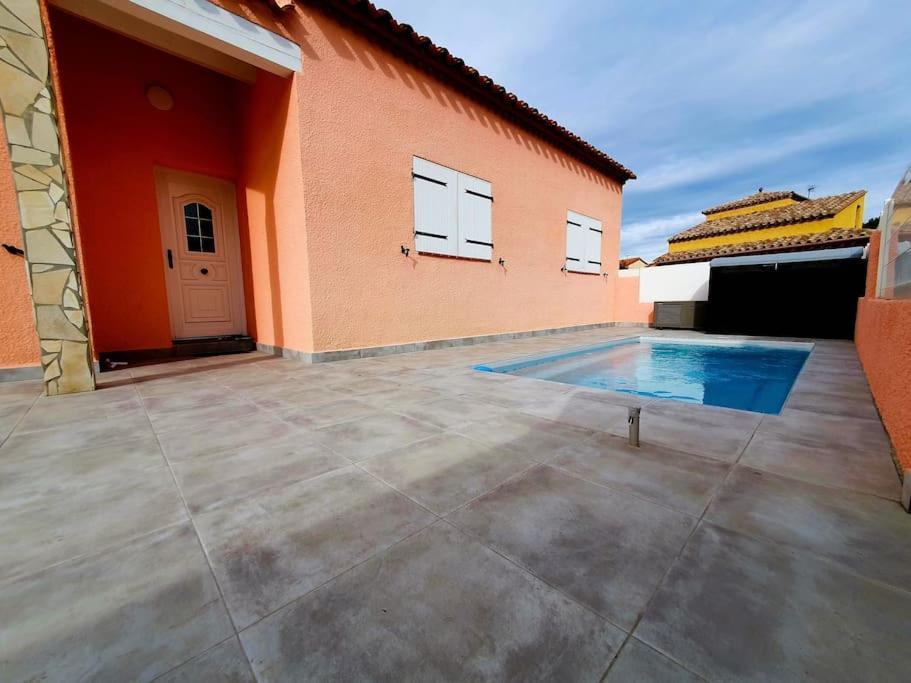 Villa H2O - Jacuzzi & Piscine Chauffee Le Barcares Bagian luar foto